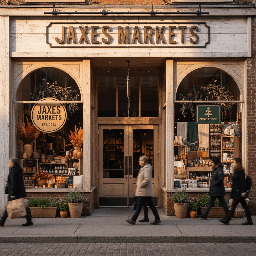 Jaxes Markets storefront exterior
