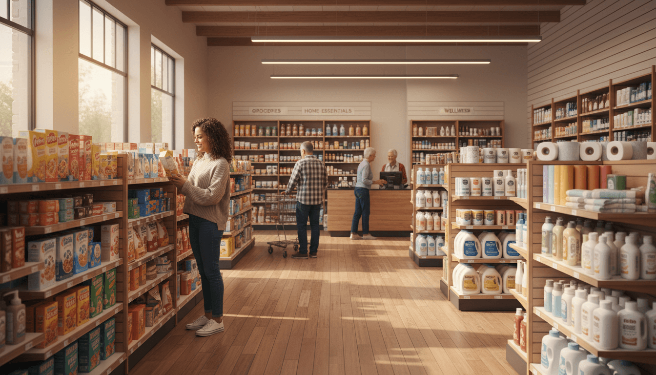 Customers shopping and discovering deals at Jaxes Markets locations