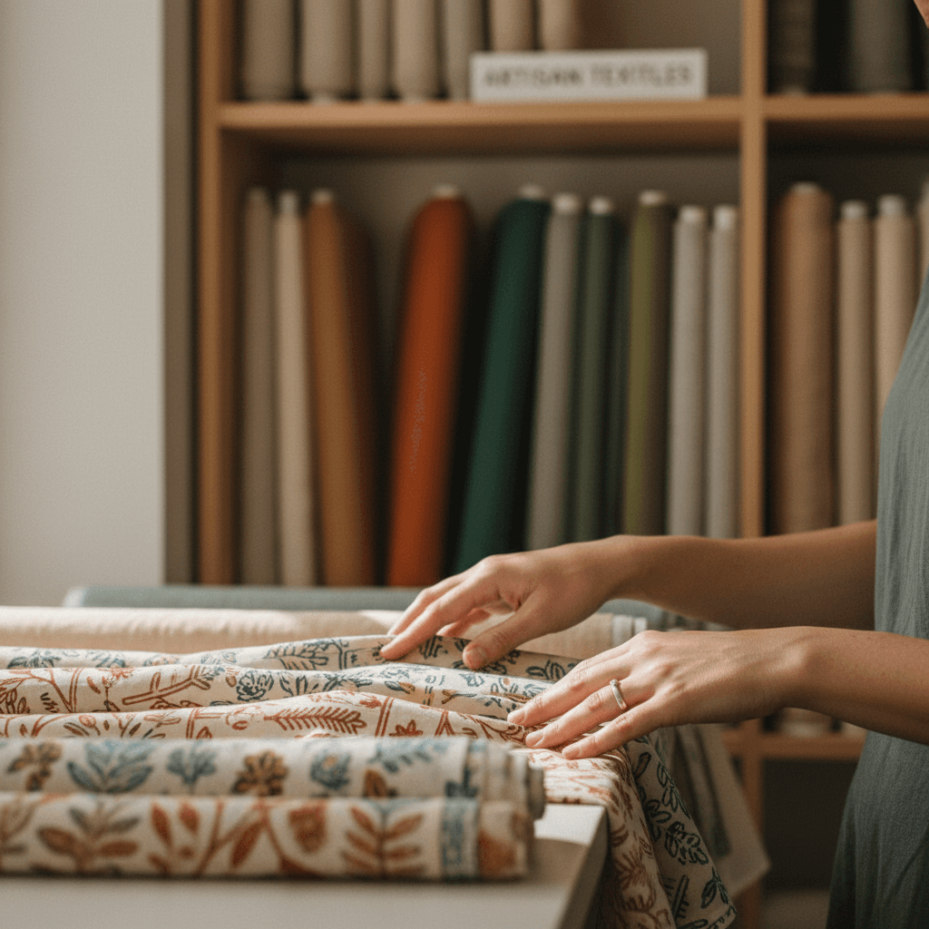 Close-up of quality fabric and clothing details at Jaxes Markets